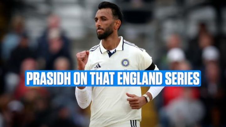 'My god, that was one good series' - Prasidh recounts the Anderson-Tendulkar Trophy
