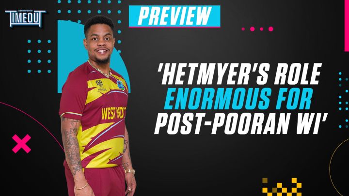 Bishop: Happy to see Hetmyer batting higher