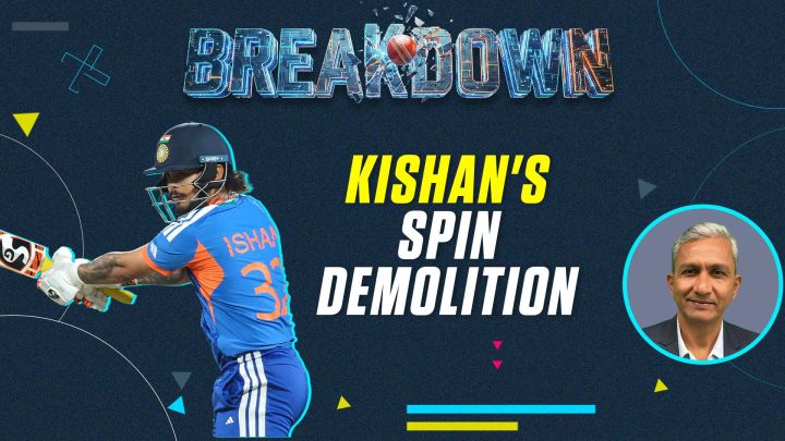 'Kishan picked the type of spinner to be explosive against'