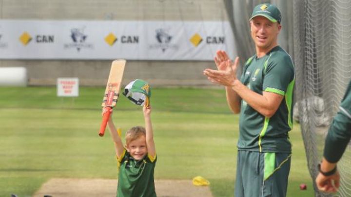 Zac Haddin's batting session