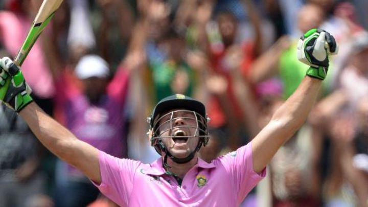 'Today was just my day' - De Villiers