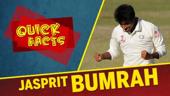 Quick facts - Jasprit Bumrah