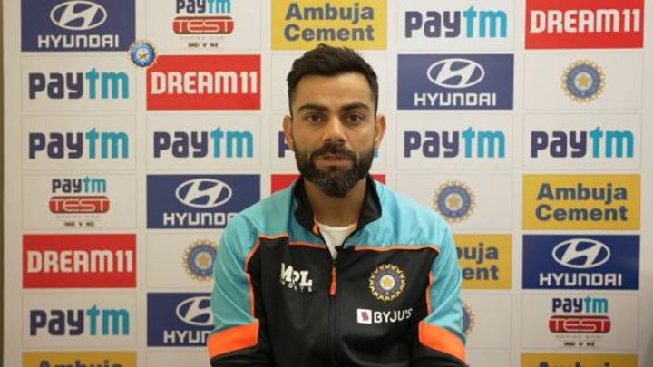 रहाणे या किसी भी खिलाड़ी के ऊपर बाहर बैठे लोगों की बात पर हम फ़ैसला नहीं लेते : कोहली