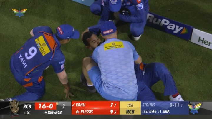 Watch - KL Rahul walks off after picking up leg injury