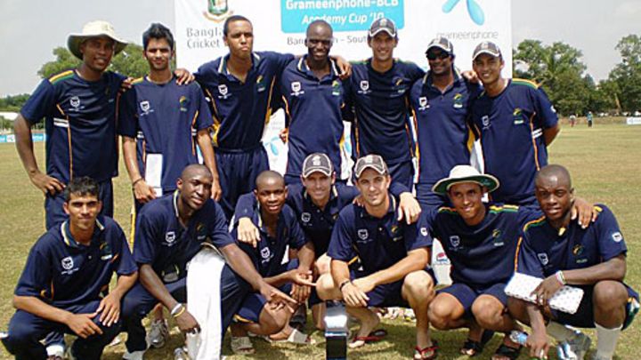Maharaj and Pienaar set up win for SA Academy