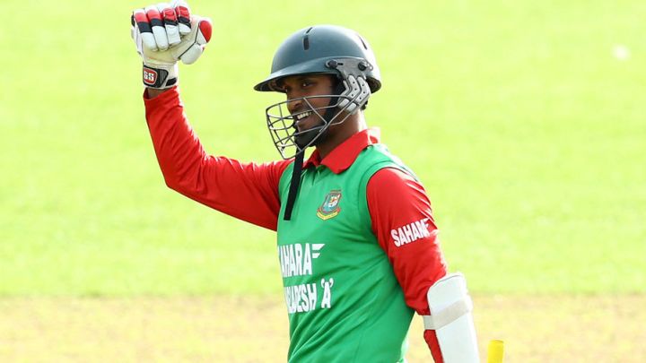 Naeem ton secures Bangladesh A win at last