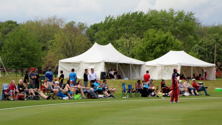 USA's cricket lovers come out to watch