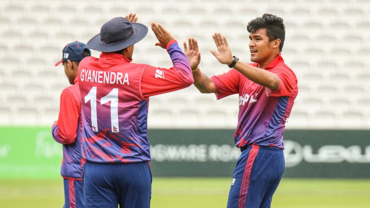 Nepal claw back in the field to complete series double in UAE