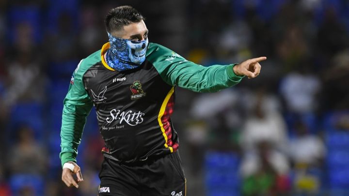 Top CPL celebrations - Shamsi's masked man, Qais Ahmad's reverse somersault