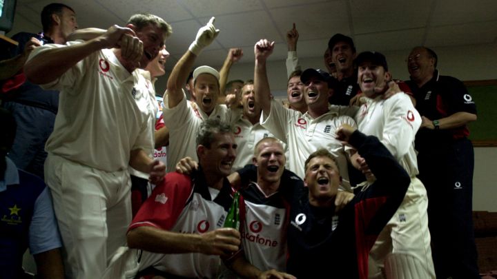 'Suddenly we'd won in Pakistan and we were in the dressing room singing Who Let The Dogs Out'