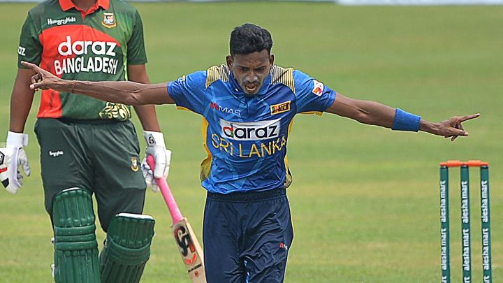 Dushmantha Chameera rises to career-best spot on ODI bowlers' table