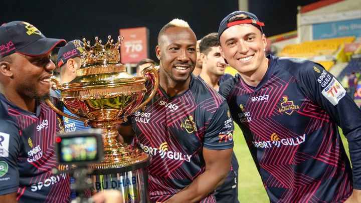 Andre Russell inspires Deccan Gladiators to Abu Dhabi T10 title with brutal 90 not out