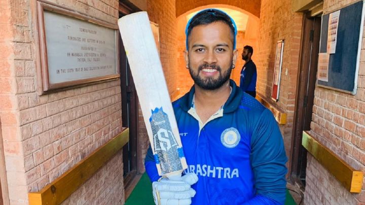 Samarth Vyas becomes fifth batter to hit double-century in Vijay Hazare Trophy