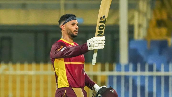 Brandon King hundred seals comfortable West Indies chase