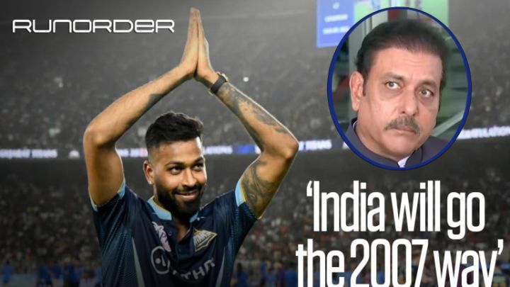 Runorder: Ravi Shastri wants Hardik to be India's full-time T20I captain
