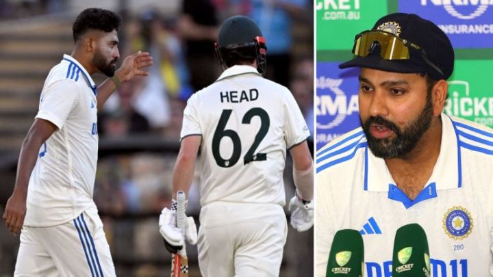Rohit: It's my job to back Siraj's aggression