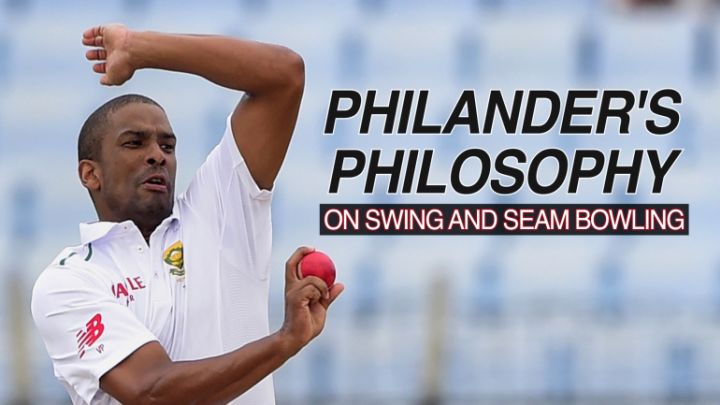 Vernon Philander: 'Seam movement is a bigger threat than swing'