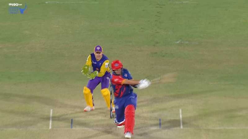 WATCH - Patel leading edge it to mid on | ESPNcricinfo.com