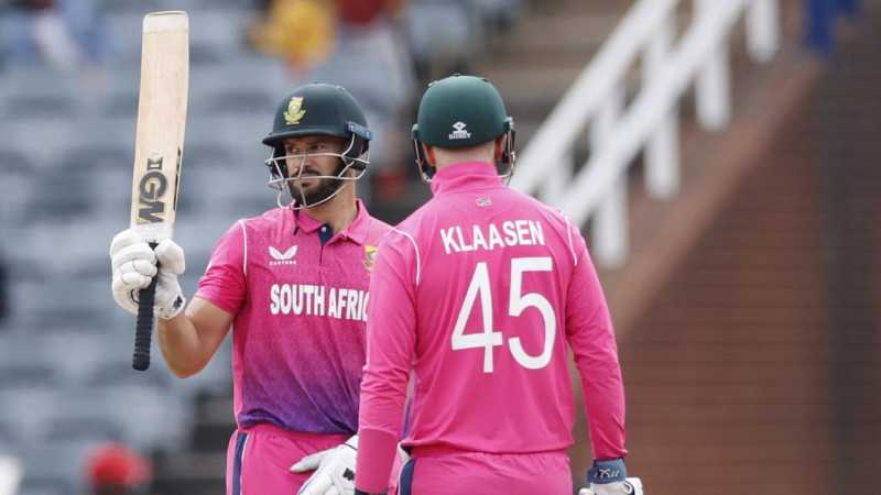 South Africa beat Netherlands South Africa won by 146 runs - South Africa  vs Netherlands, Netherlands in South Africa, 3rd ODI The Wanderers Stadium,  Johannesburg April 02, 2023 Match Summary, Report