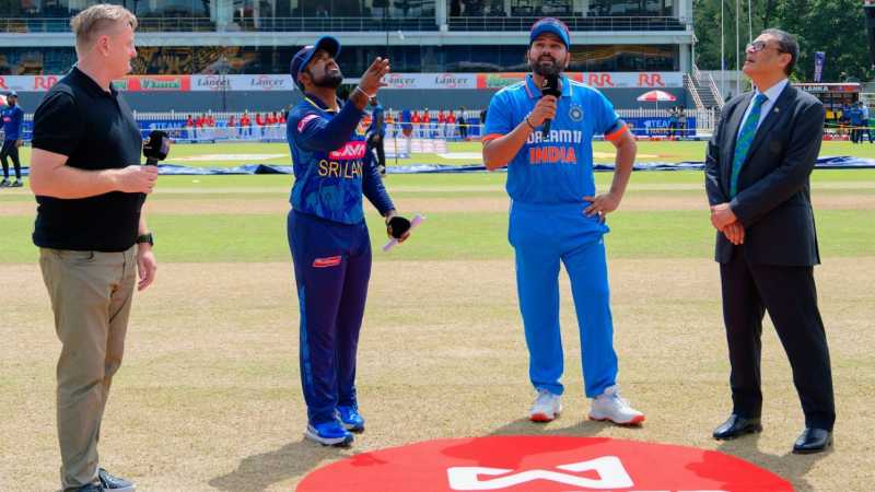 Charith Asalanka won his first toss as Sri Lanka's ODI captain, against Rohit Sharma's India, Sri Lanka vs India, 1st ODI, Colombo, August 2, 2024