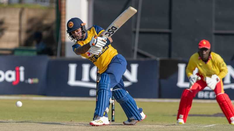 Sri Lanka beat Zimbabwe, Sri Lanka won by 4 wickets (with 5 balls ...