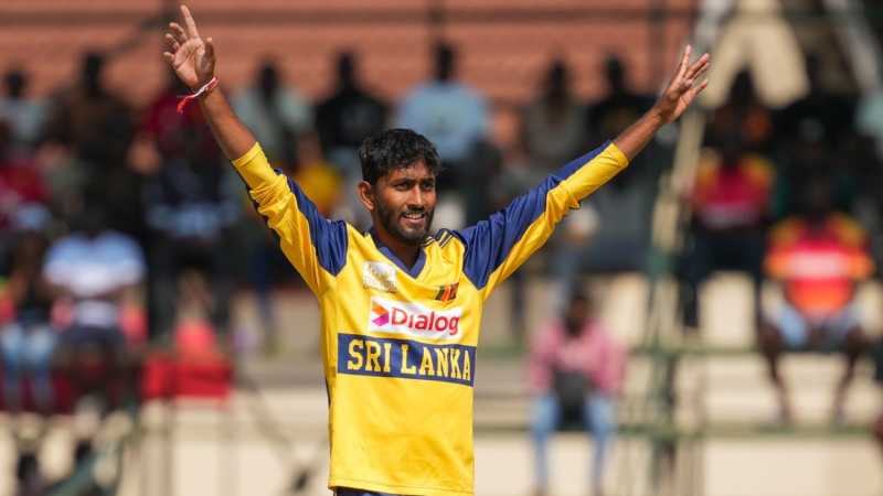 Dushan Hemantha returned three wickets, Zimbabwe vs Sri Lanka, 3rd T20I, Harare, September 9, 2025