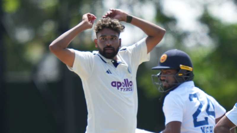 SLC XI frustrate India seamers on opening day of tour game