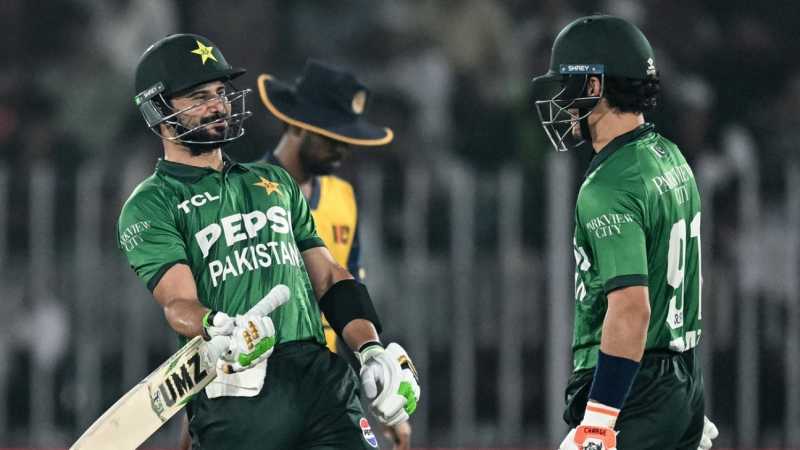 Farhan, Sadaqat help Pakistan ace 183 chase to go 1-0 up