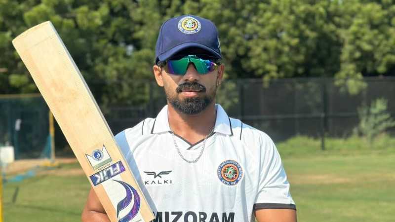 Ranji Trophy - Chinmay Sutar goes from Mumbai to Mizoram and into the  record books | Cricinfo