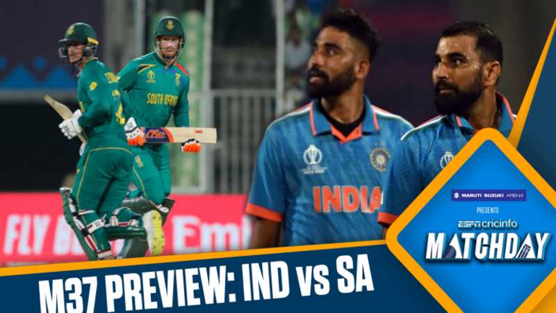 Match Preview - India vs South Africa, ICC Cricket World Cup 2023/24, 37th Match | ESPNcricinfo.com