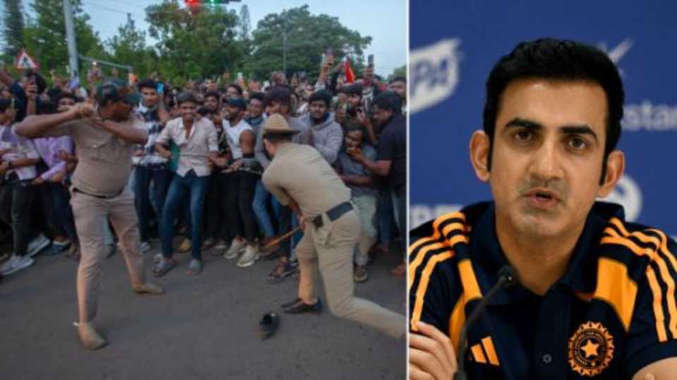Gautam Gambhir says no need for future roadshows to celebrate wins after  fans die in stampede in Bengaluru | ESPNcricinfo