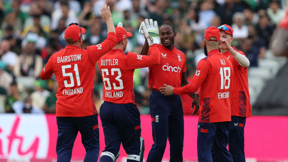 Match Report - ENG vs PAK 2nd T20I, May 25, 2024 - Jofra Archer impresses  on comeback as Jos Buttler makes the difference in 23-run win