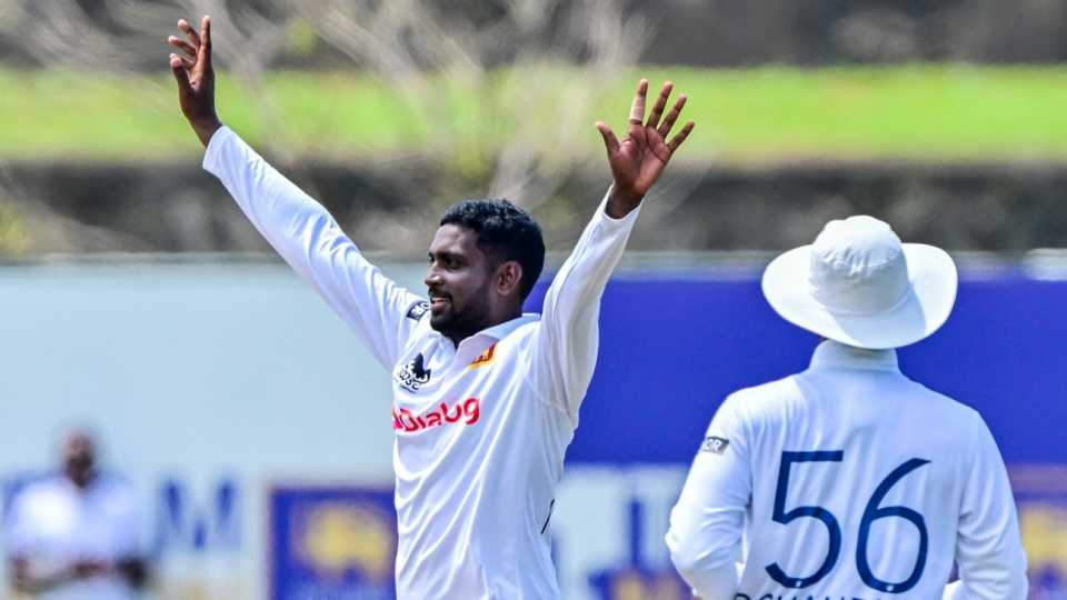 Sri Lanka Dominates New Zealand in 2nd Test Completes Series Sweep with Peiris Five-For