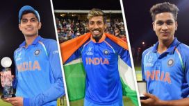 India U19 Beat Aust U19 India U19 Won By 8 Wickets With 67 Balls Remaining Aust U19 Vs India U19 Icc U 19 Wc Final Match Summary Report Espncricinfo Com