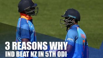 Cricket Video India Vs New Zealand 5th Odi 2018 19 Match Highlights Espncricinfo Com Follow india's 2018 tour of england right here: india vs new zealand 5th odi