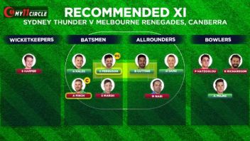 Sydney Thunder Vs Melbourne Renegades Bbl 2020 21 Fantasy Pick Team Predictions Melbourne renegades team is currently lead by aaron finch and coach michael klinger. captains aaron finch and callum ferguson are the best bets