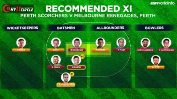 Perth Scorchers Vs Melbourne Renegades Bbl 2020 21 Fantasy Pick Team Predictions