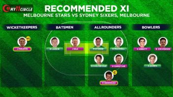 Melbourne Stars Vs Sydney Sixers Bbl 2020 21 Fantasy Pick Team Predictions Glenn maxwell has been named captain of the melbourne stars ahead of the eighth edition of the kfc big bash league. go with moises henriques and josh philippe as your captain and vice captain