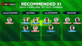 India Vs England 2020 21 1st Test Fantasy Pick Team Predictions Live score india vs england 3rd test at sardar patel stadium, motera, ahmedabad india vs england match. pick rohit sharma and virat kohli as your captain and vice captain