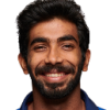 Jasprit Bumrah player page headshot cutout, 2021