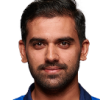 Deepak Chahar player page headshot cutout, 2021