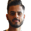 Nitish Rana player page headshot cutout, 2021