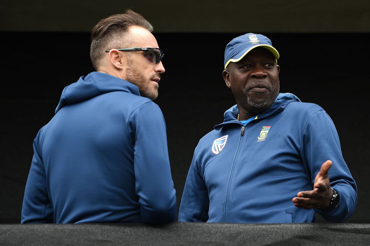 Faf du Plessis and Ottis Gibson are likely to face scrutiny after South Africa's poor World Cup, South Africa v New Zealand, World Cup 2019, Birmingham, June 19, 2019