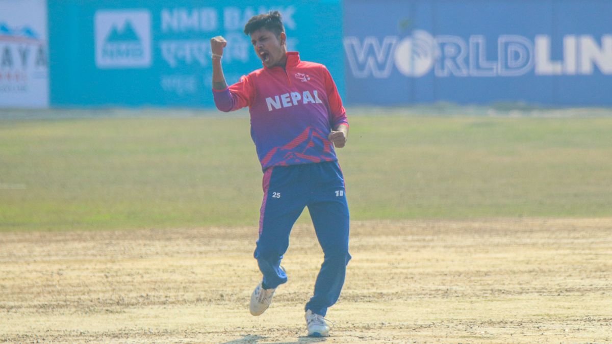 Sandeep Lamichhane ran through the USA batting, Nepal v USA, Men's CWC League 2, Kirtipur, February 12, 2020