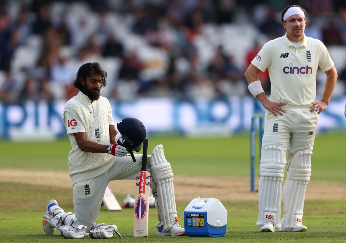 Haseeb Hameed and Rory Burns put on a century partnership, England vs India, 3rd Test, Headingley, 1st day, August 25, 2021