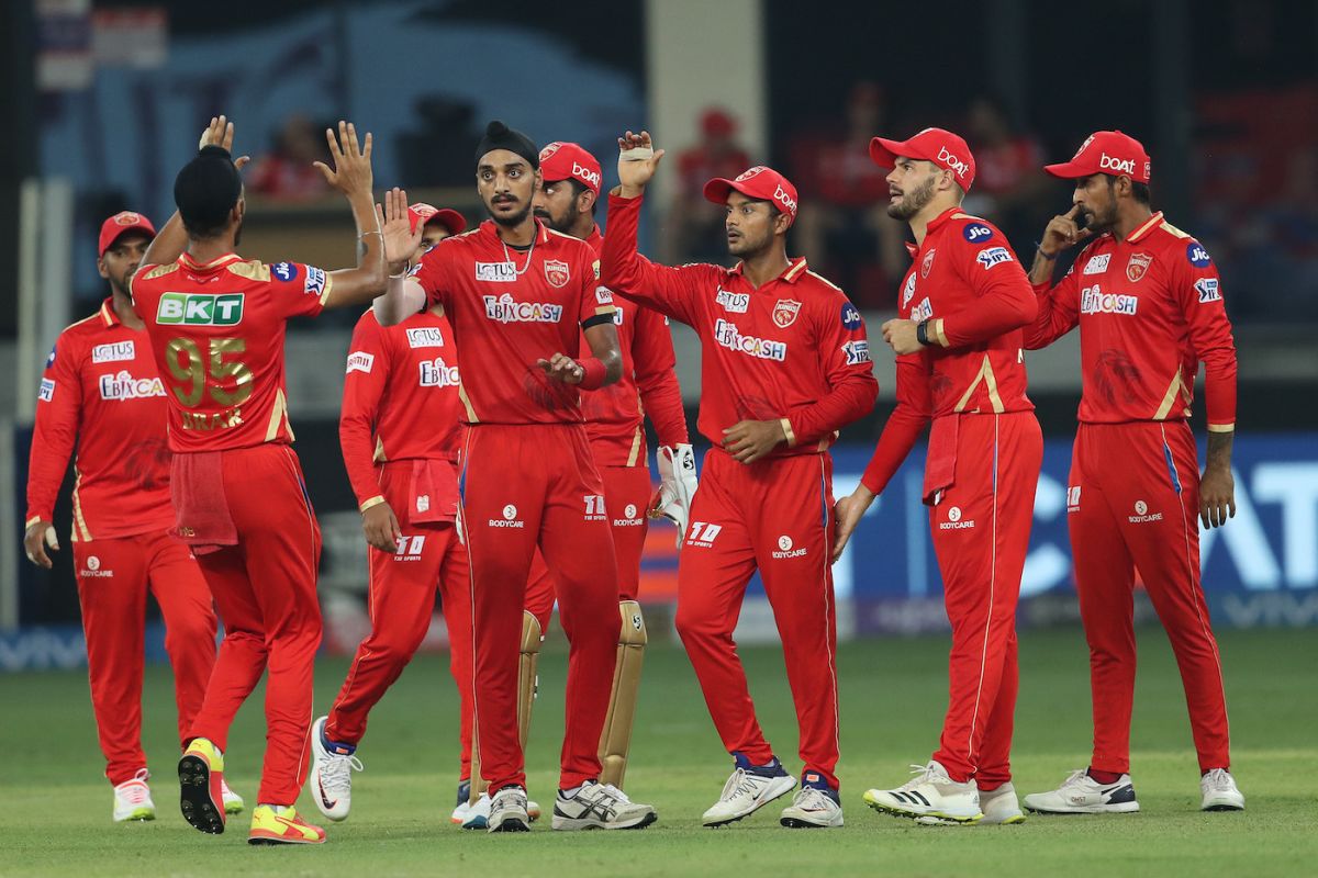 Arshdeep Singh broke through with Evin Lewis' wicket, Punjab Kings vs Rajasthan Royals, IPL 2021, Dubai, September 21, 2021