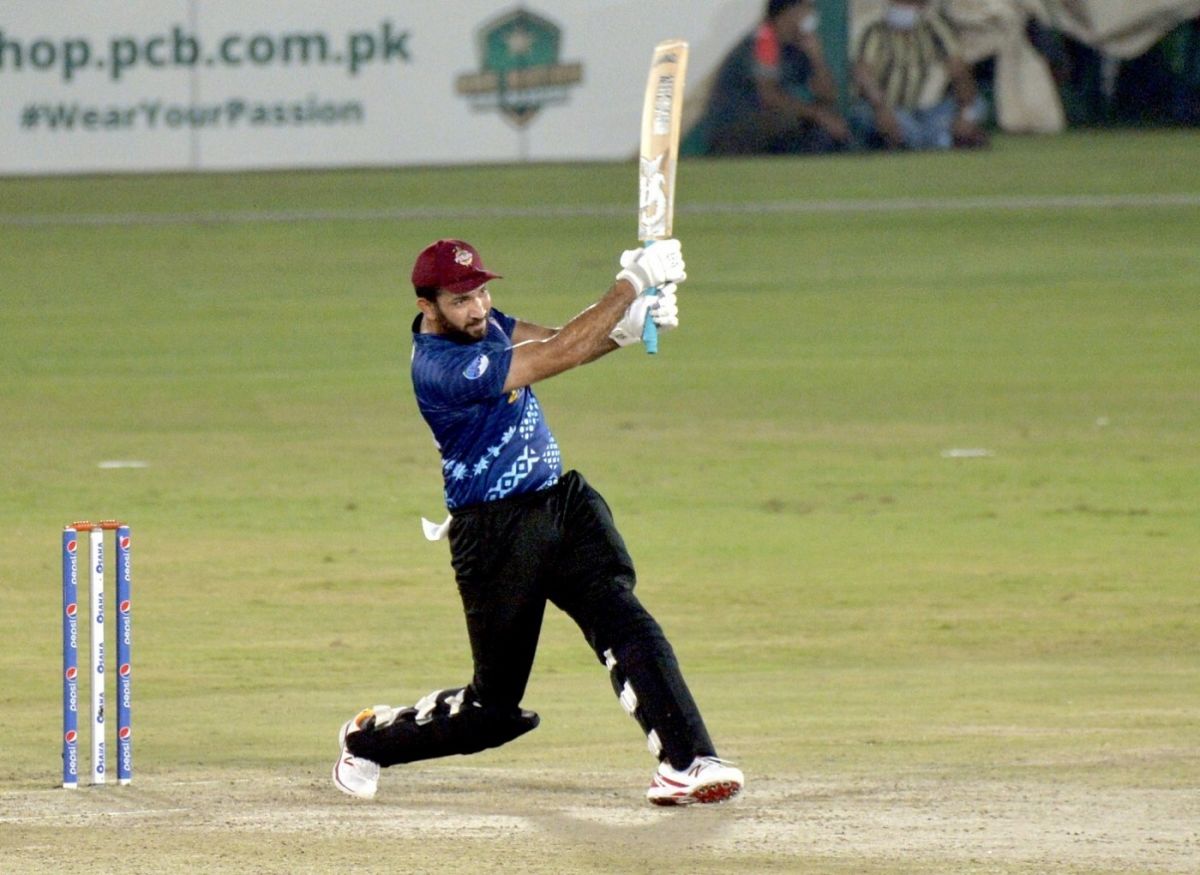 Sohaib Maqsood frees his arms, Northern vs Southern Punjab, Rawalpindi, National T20 Cup, September 29, 2021