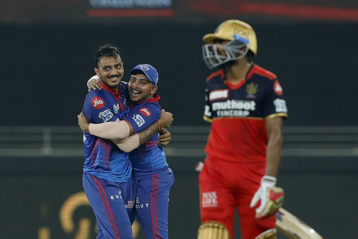 Axar Patel continues to thrive as the un-hittable left-arm spinner, Delhi Capitals vs Royal Challengers Bangalore, IPL 2021, Dubai, October 8, 2021