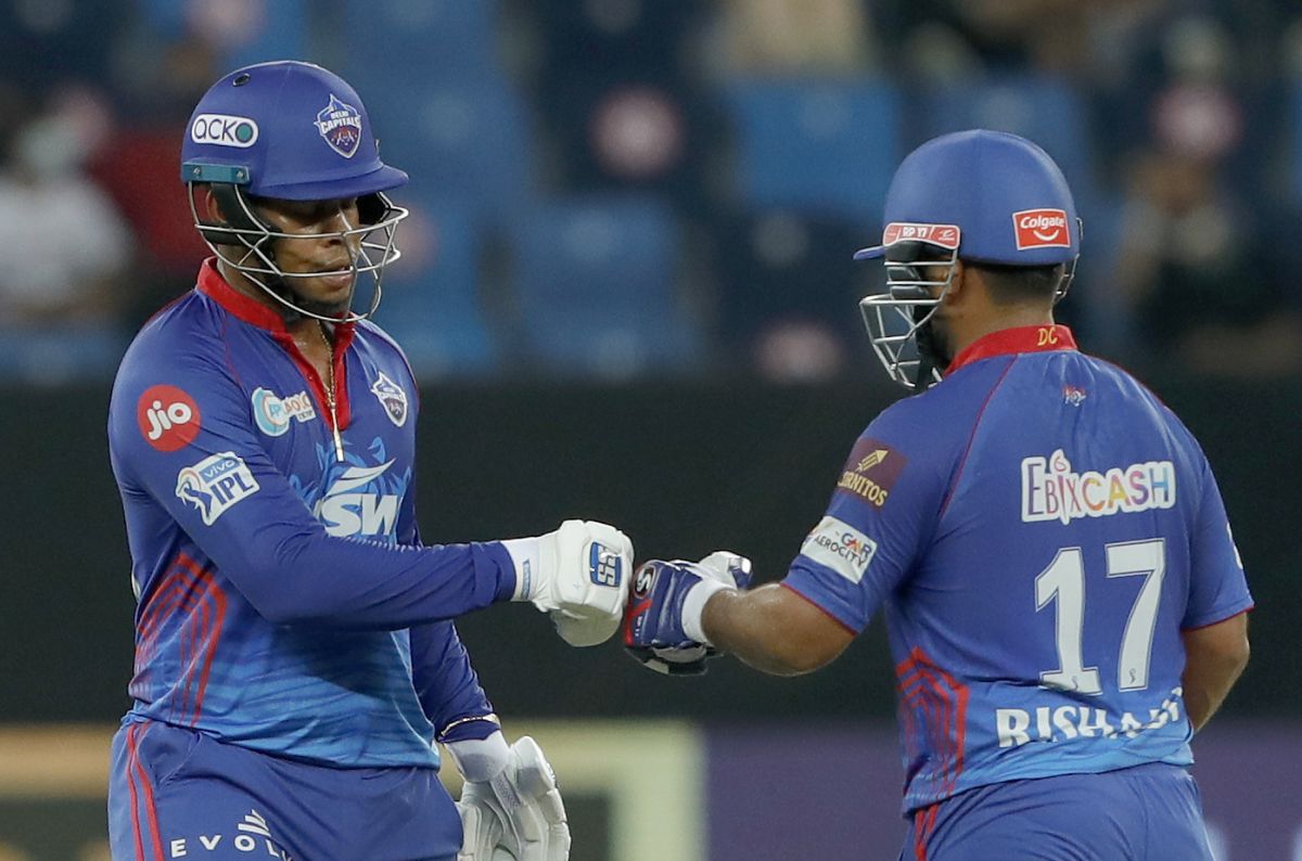 Shimron Hetmyer and Rishabh Pant added 83 for the fifth wicket, Delhi Capitals vs Chennai Super Kings, IPL 2021 Qualifier 1, Dubai, October 10, 2021