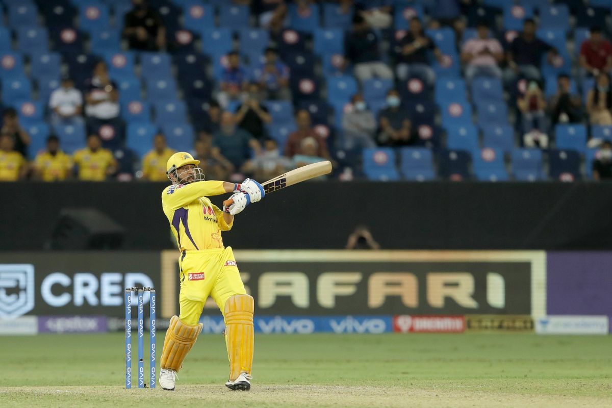 MS Dhoni goes for the big one, Delhi Capitals vs Chennai Super Kings, IPL 2021 Qualifier 1, Dubai, October 10, 2021